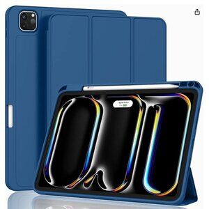 Apple iPad Pro 11-Inch Case With Pencil Holder Smart Cover Magnetic Closure